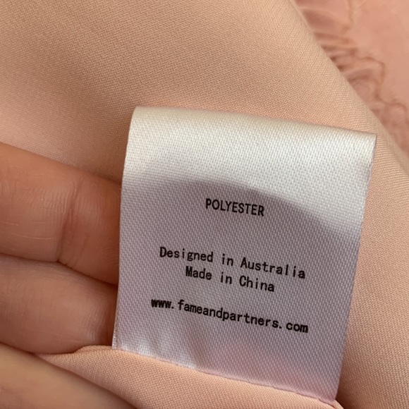 NEW Fame and Partners Charlotte lace dress 6 - Picture 14 of 15